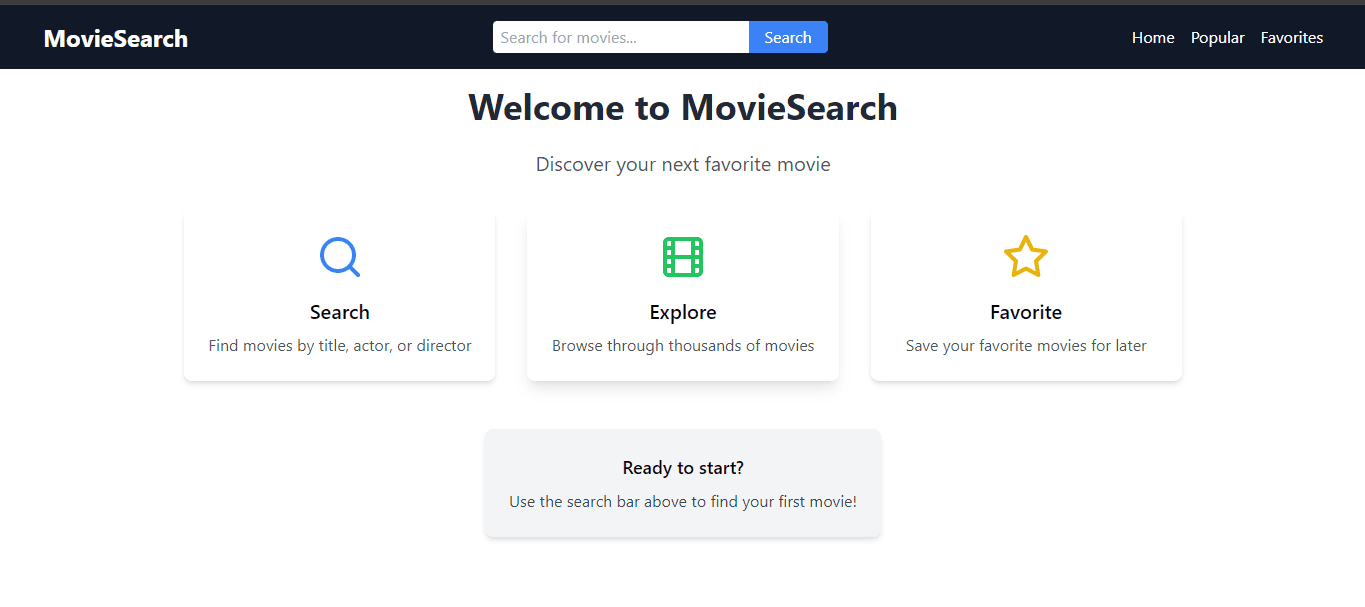 Thumbnail for Movie App